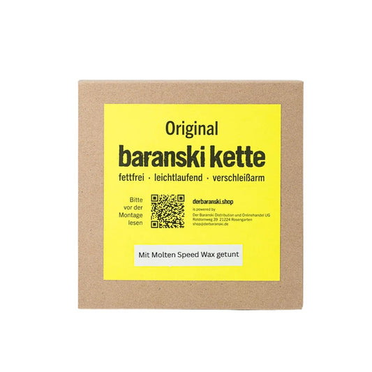 Gewachste Baranski Kette mit Molten Speed Wax für alle Schaltgruppen