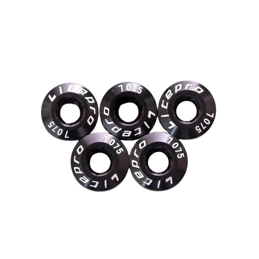 Kurze Kettenblattschrauben für Monoblätter aus Aluminium