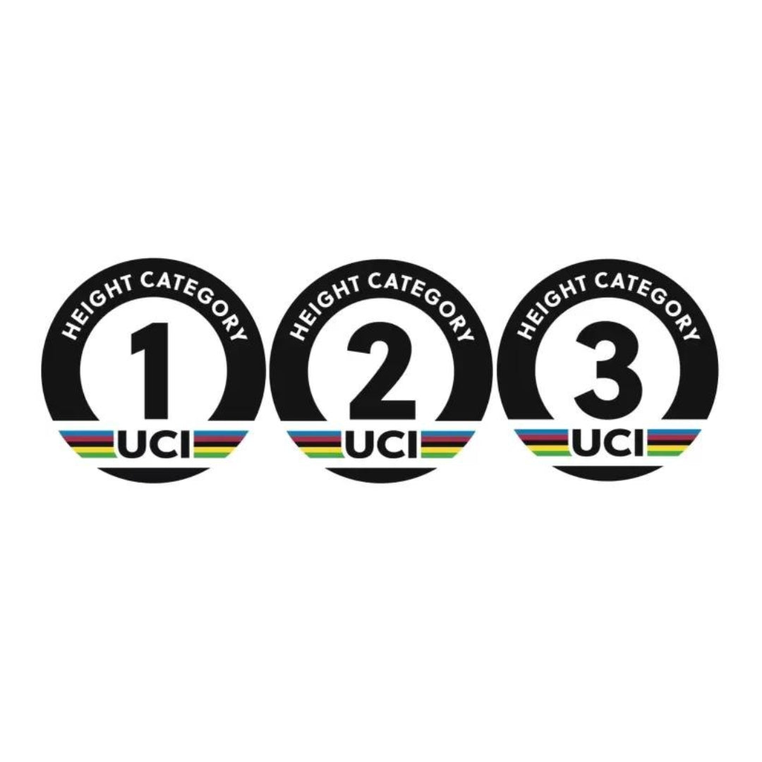 uci aufkleber rennrad UCI Größensticker für Zeitfahrräder