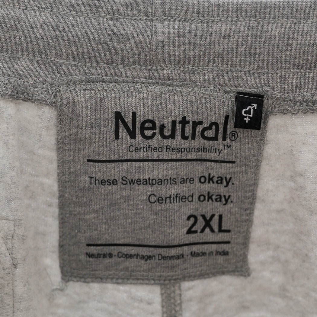 #fratzengeballer jogging pants made from organic cotton, grey