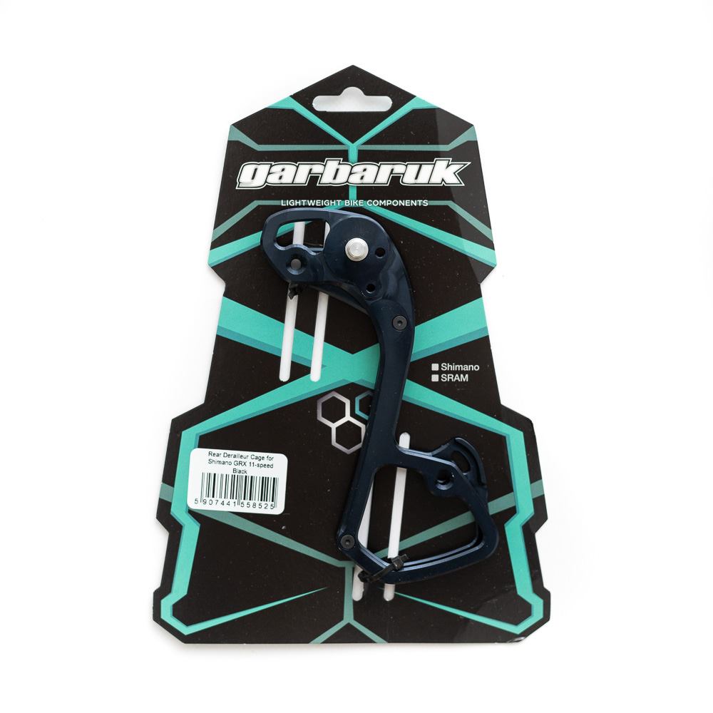 Garbaruk Tuning-Kit, Shimano GRX Tuning, 11-50 Zähne Kassette, 
GRX Schaltwerk Upgrade,
Schaltwerkkäfig für GRX, 
Garbaruk Schaltrollen, 
Gravelbike Übersetzungsoptimierung,