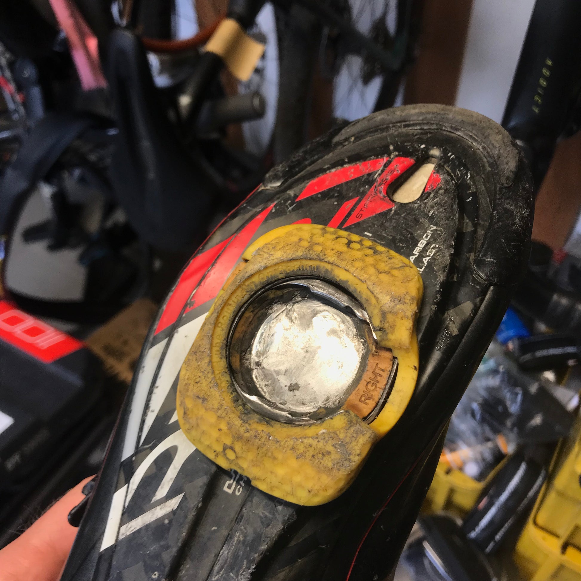 Edelstahl Sohlenschutz für Wahoo Speedplay Zero Pedale