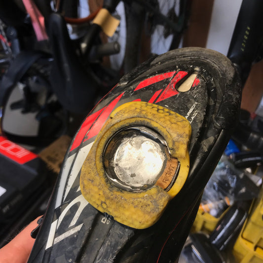 Edelstahl Sohlenschutz für Wahoo Speedplay Zero Pedale