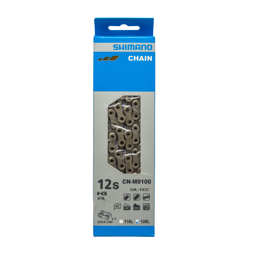 Shimano CN-M9100 Kette mit 126 Gliedern für XTR und DURA-ACE Gruppen