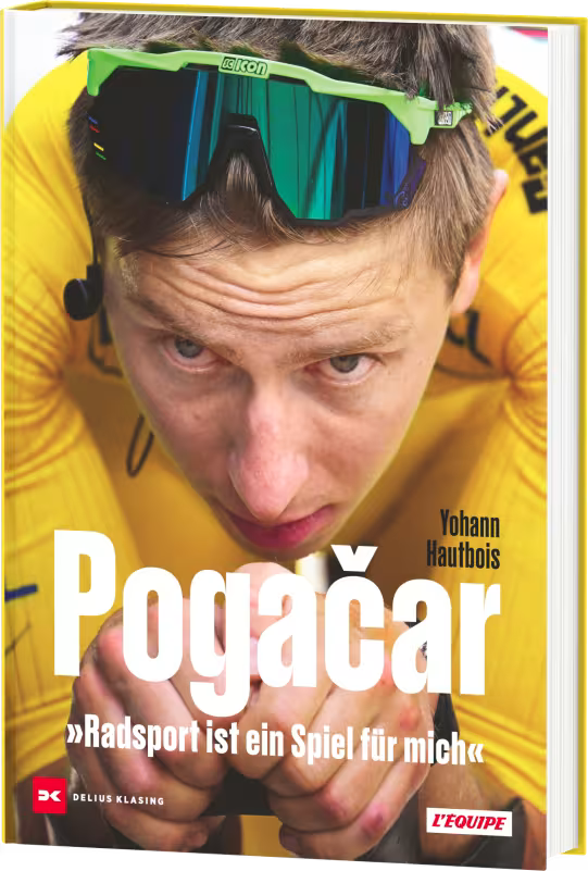 Pogacar Buch – Radsport ist ein Spiel für mich, Biografie von Yohann Hautboi