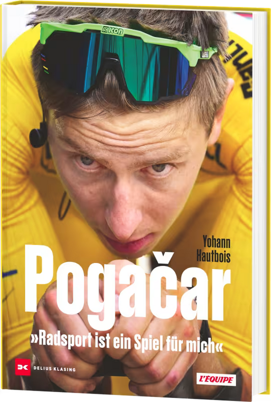 Pogacar Buch – Radsport ist ein Spiel für mich, Biografie von Yohann Hautboi