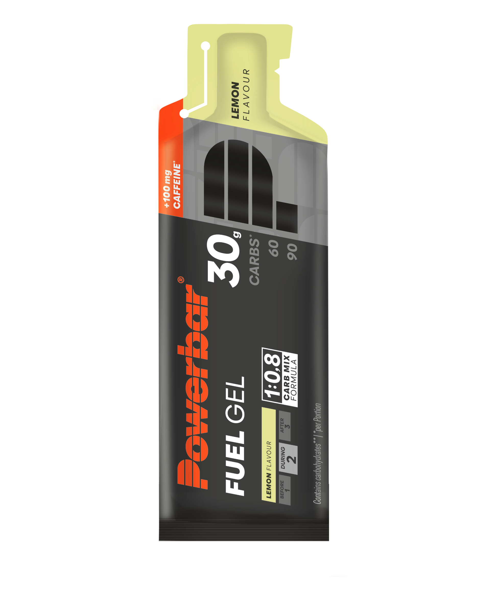 Powerbar Fuel Gel Lemon mit Koffein