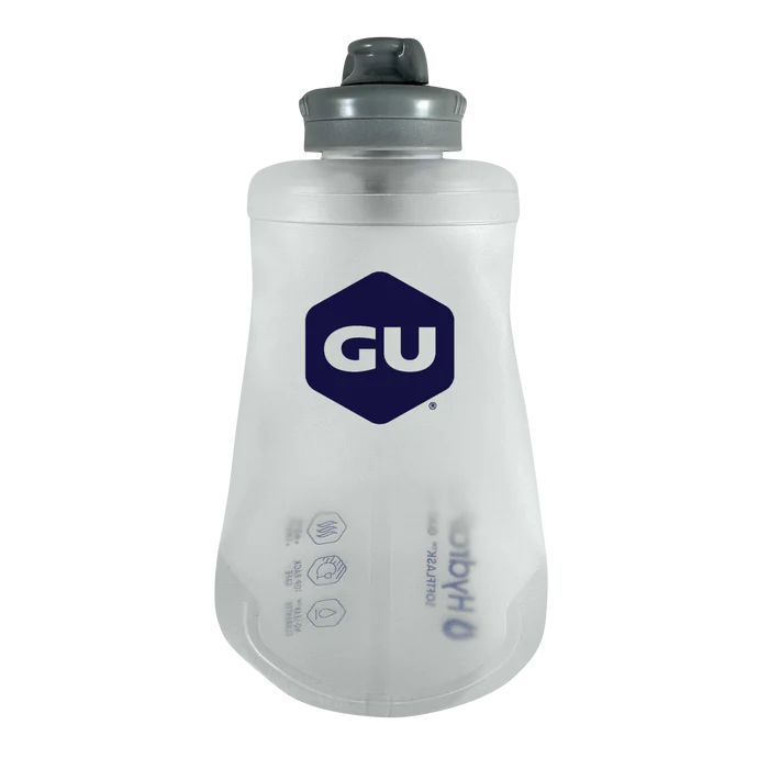 GU Energy Gel Flask 150 ml für Laufen, Radfahren und Triathlon