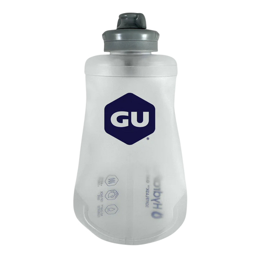 GU Energy Gel Flask 150 ml für Laufen, Radfahren und Triathlon