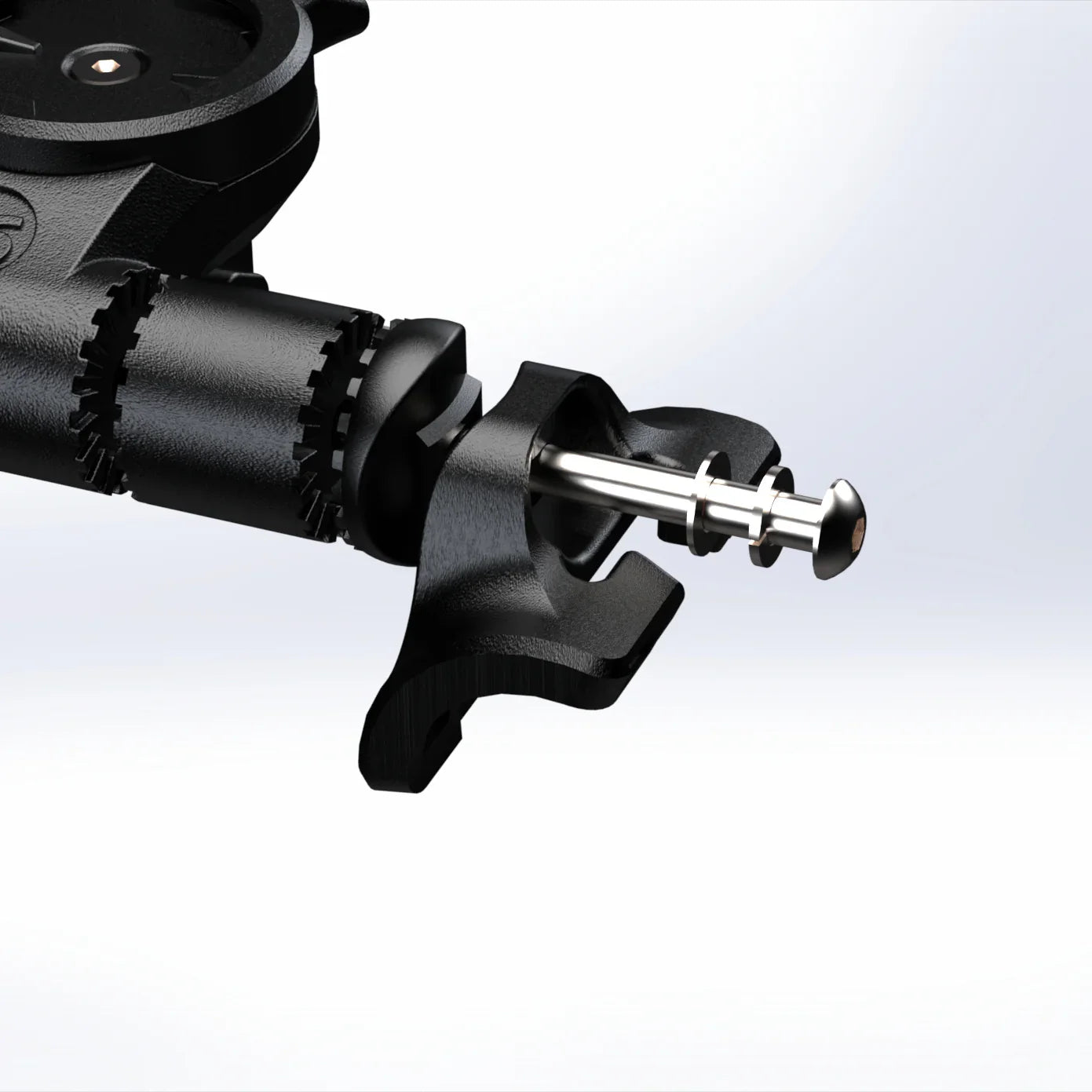 stabile Brackets und Verschraubung am HD TT Mount von 76 Projects