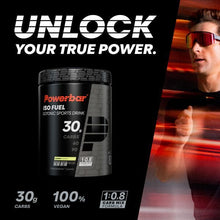 Load image into Gallery viewer, Powerbar Iso Fuel 30, 
Powerbar Isotonic Sports Drink, 
Powerbar Black Line Iso Fuel, 
Powerbar Iso Fuel Lemon, 
Isotonisches Sportgetränk Zitrone, 
Powerbar Iso Fuel 608g, 
Powerbar Iso Fuel Getränkepulver, 
Powerbar Iso Fuel Isotonic Drink, 