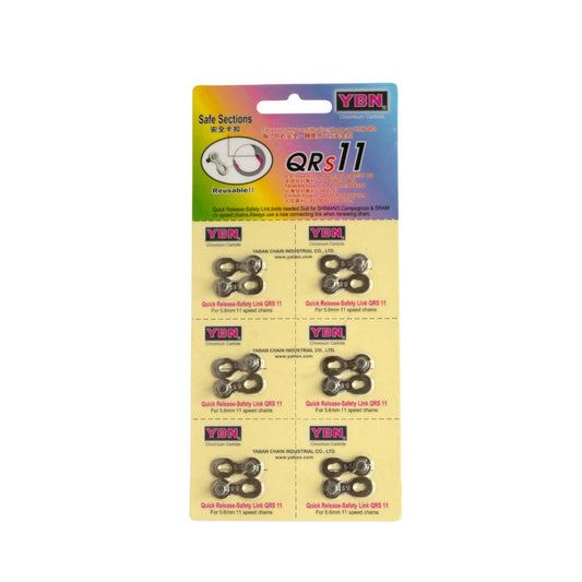 Sechserblister YBN Kettenschlösser 11-fach