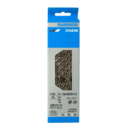 Shimano HG 701 Kette für alle 11-fach Gruppen wie Ultegra und Deore XT der Japaner