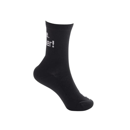 doper stinken. alle. immer! Rad- und Laufsocke schwarz