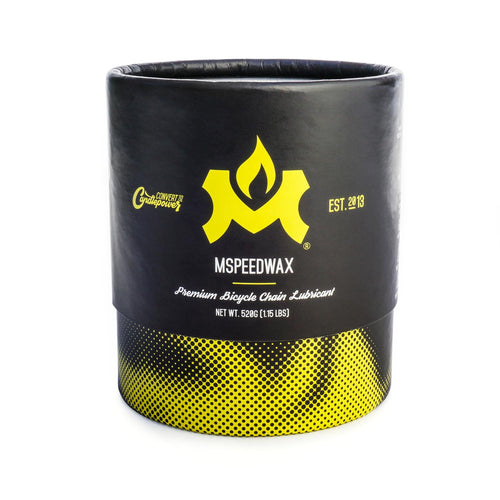 Molten Speed Wax zur Schmierung von Fahhradketten, Zeitfahren, Marginal Gains, Triathlon, Rennrad, Mountainbike, Gravelbike, Crossbike, Kettenwachsen, gewachste Ketten, Kettentuning, Tuning, Fahrradtuning, 