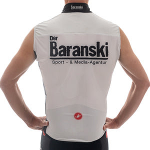 Castelli wind vest with GORE wind protection in Der Baranski design