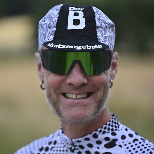 #fratzengeballer Cycling Cap schwarz